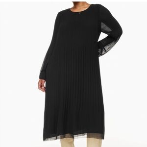 Wilfred Daydreamer Pleated chiffon midi dress